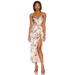 Katie May Come On Home Floral Midi-Dress